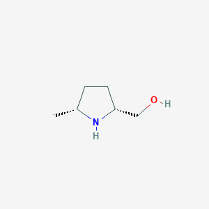 [(2R,5R)-5-METHYLPYRROLIDIN-2-YL]METHANOL - 28115-37-9