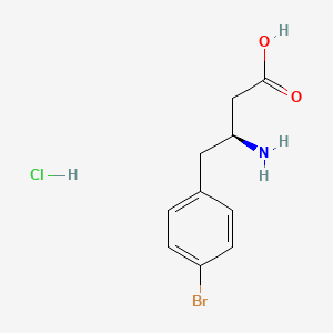 (S)-3-Amino-4-(4-bromophenyl)butanoic acid hydrochloride - 331763-71-4