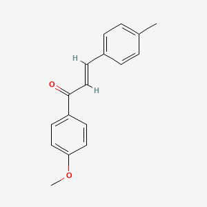 (2E)-1-(4-methoxyphenyl)-3-(4-methylphenyl)prop-2-en-1-one - 41564-65-2