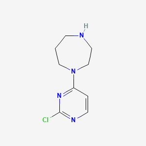 1-(2-Chloropyrimidin-4-yl)-1,4-diazepane - 502133-58-6