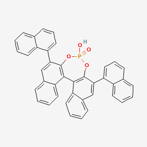 13-hydroxy-10,16-dinaphthalen-1-yl-12,14-dioxa-13λ5-phosphapentacyclo[13.8.0.02,11.03,8.018,23]tricosa-1(15),2(11),3,5,7,9,16,18,20,22-decaene 13-oxide - 864943-23-7