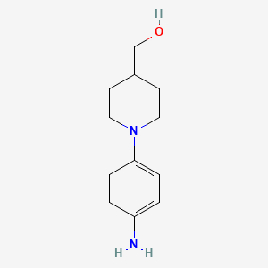 1-(4-Aminophenyl)-4-piperidinemethanol - 471937-86-7