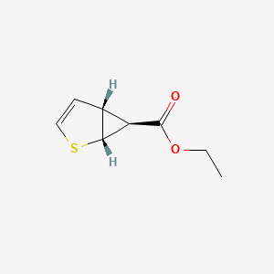 (1R,5R,6S)-Ethyl 2-thia-bicyclo[3.1.0]hex-3-ene-6-carboxylate - 72554-41-7