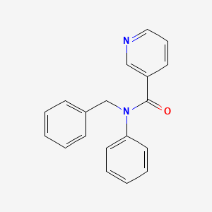 N-benzyl-N-phenylpyridine-3-carboxamide - 