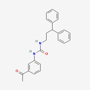 1-(3-Acetylphenyl)-3-(3,3-diphenylpropyl)urea - 