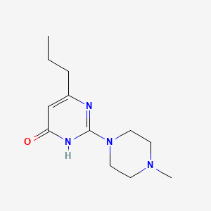 2-(4-methylpiperazin-1-yl)-6-propylpyrimidin-4(3H)-one - 