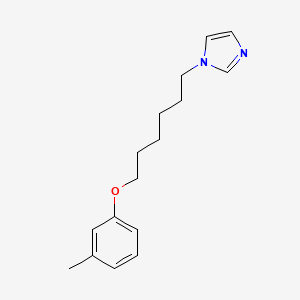 1-[6-(3-Methylphenoxy)hexyl]imidazole - 