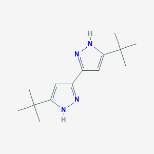 5,5'-di-tert-butyl-1H,2'H-3,3'-bipyrazole - 304869-97-4