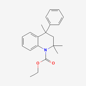 ethyl 2,2,4-trimethyl-4-phenyl-3,4-dihydroquinoline-1(2H)-carboxylate - 