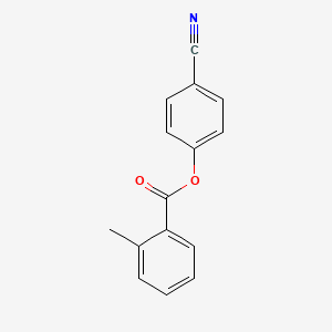 4-cyanophenyl 2-methylbenzoate - 89013-79-6