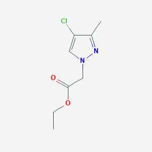 ethyl (4-chloro-3-methyl-1H-pyrazol-1-yl)acetate - 512809-45-9