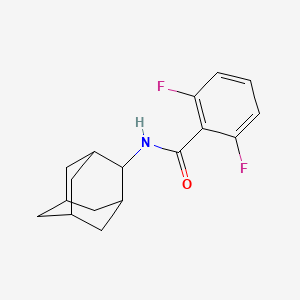 N-(adamantan-2-yl)-2,6-difluorobenzamide - 