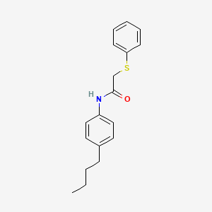 N-(4-butylphenyl)-2-(phenylsulfanyl)acetamide - 