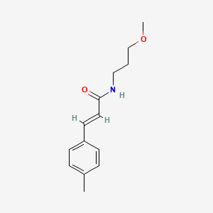 (2E)-N-(3-methoxypropyl)-3-(4-methylphenyl)prop-2-enamide - 