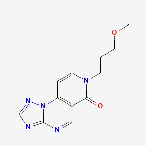 7-(3-methoxypropyl)pyrido[3,4-e][1,2,4]triazolo[1,5-a]pyrimidin-6(7H)-one - 