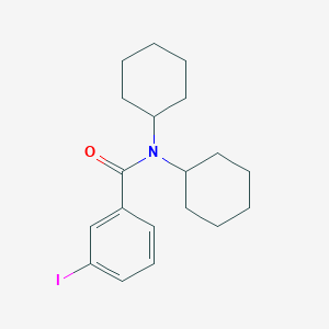 N,N-dicyclohexyl-3-iodobenzamide - 