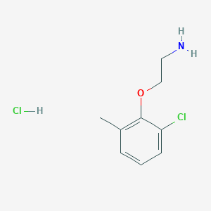 [2-(2-chloro-6-methylphenoxy)ethyl]amine hydrochloride - 
